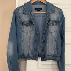 Jou Jou Women's Blue Denim Jacket